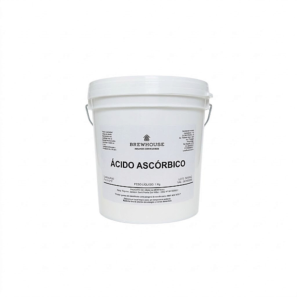 Ácido Ascórbico - Alimentício - (Vitamina C) - 1kg