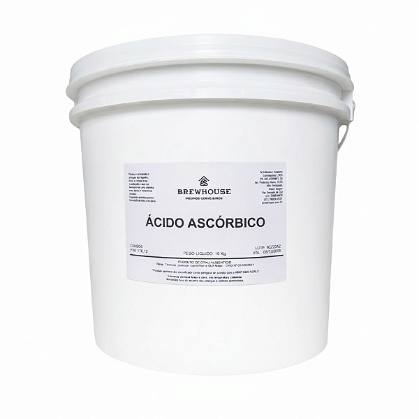 Ácido Ascórbico - Alimentício - (Vitamina C) - 10kg