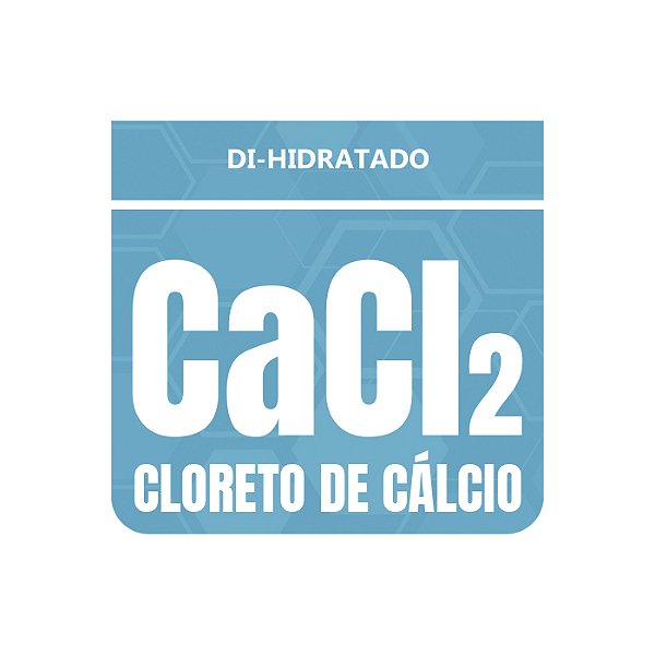 Cloreto de Cálcio Dihidratado - Alimentício - (CaCl2) - 50g
