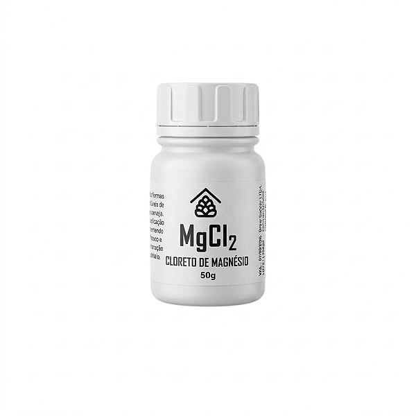 Cloreto de Magnésio - Alimentício - (MgCl2) - 50g