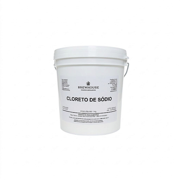 Cloreto de Sódio - Alimentício - (NaCl) - 1kg