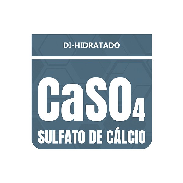 Sulfato de Cálcio Dihidratado - Alimentício - (CaSO4) - 50g