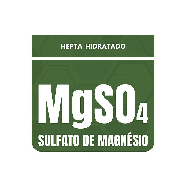 Sulfato de Magnésio Heptahidratado - Alimentício - (MgSO4) - 1kg