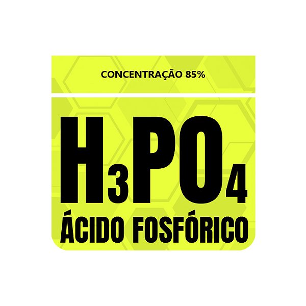 Ácido Fosfórico 85% - Alimentício - (H3PO4) - 34kg