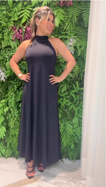 Vestido Fluity Cilla - Preto