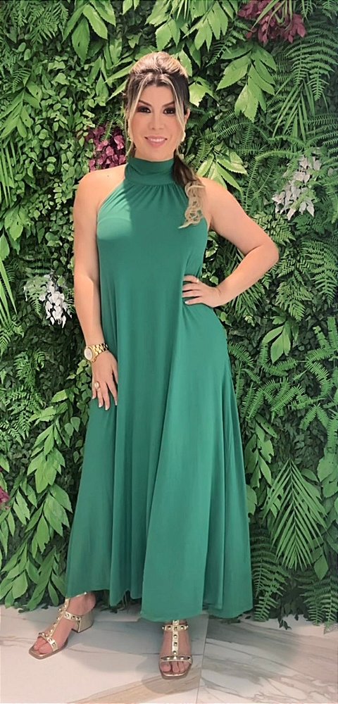 Vestido Fluity Cilla - Verde