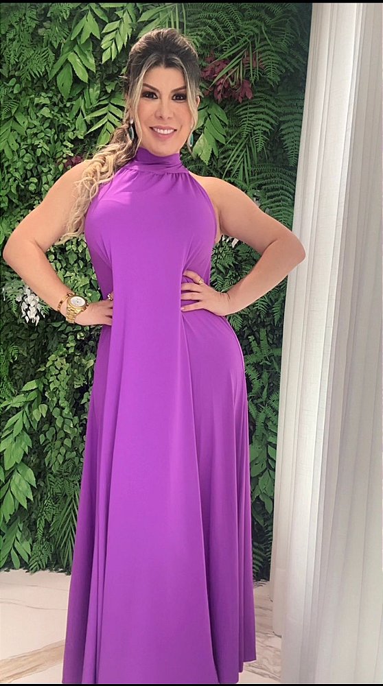 Vestido Fluity Cilla - Fúcsia