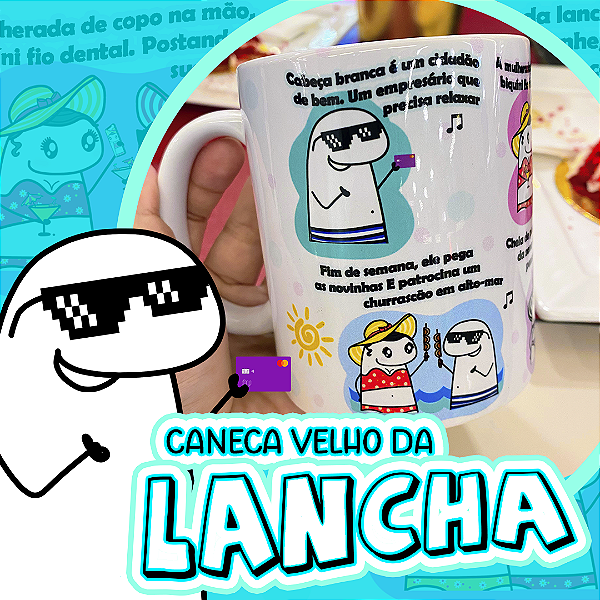 Caneca " Velho da lancha"