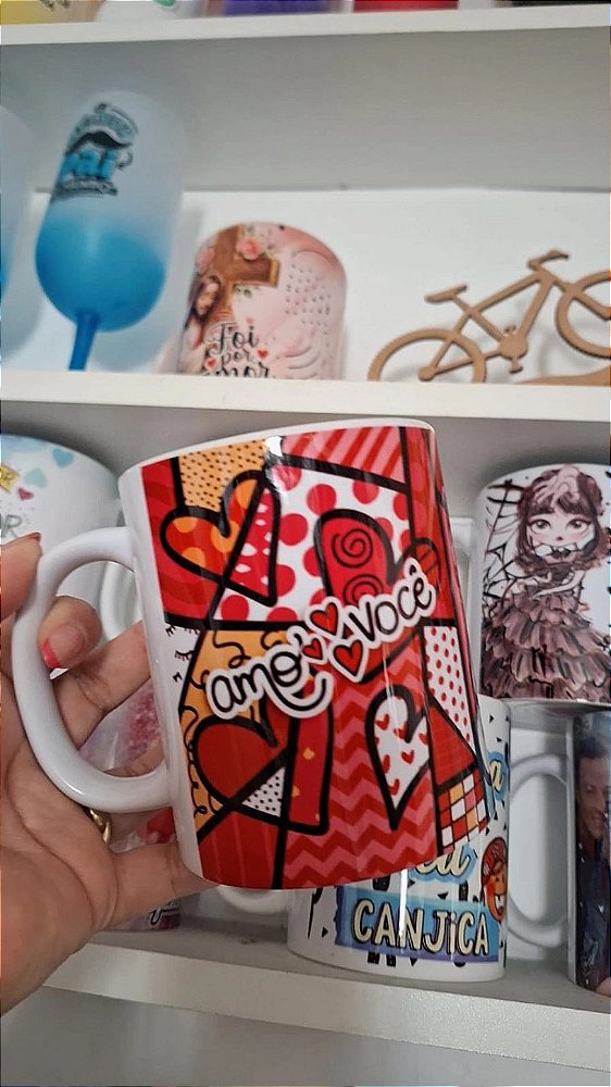 Caneca Namorados - Amo você