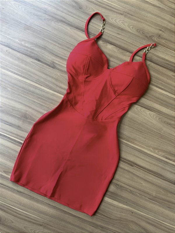 Vestido Adda - Vermelho