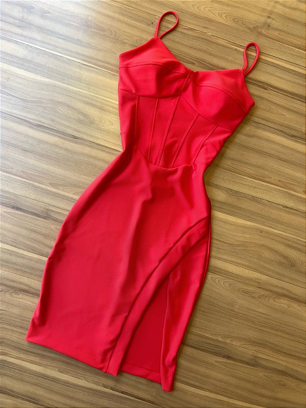 Vestido Samira - Vermelho