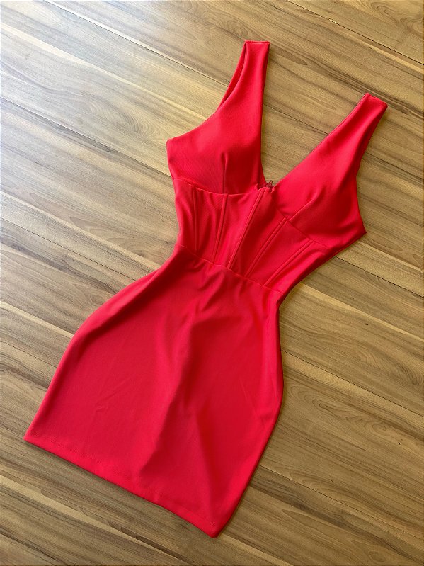 Vestido Luna - Vermelho