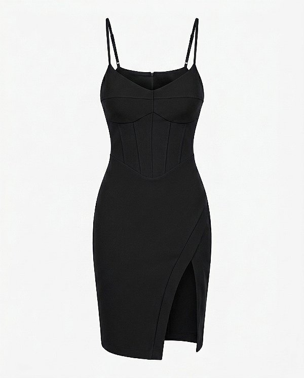 Vestido Samira - Preto