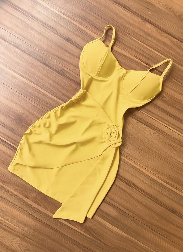 Vestido Dália - Amarelo
