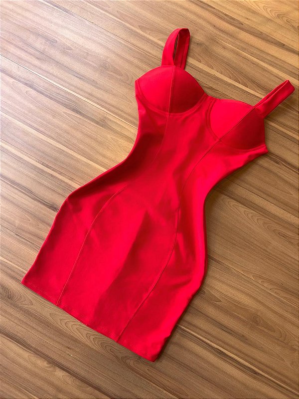 Vestido Cecília - Vermelho