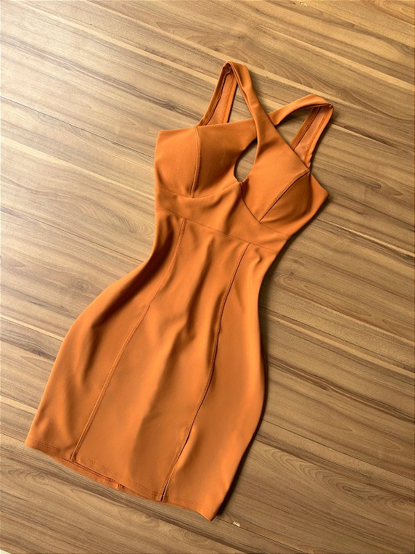 Vestido Alessandra - Caramelo