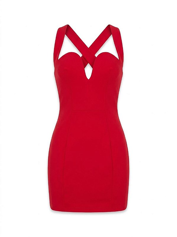 Vestido Miranda - Vermelho
