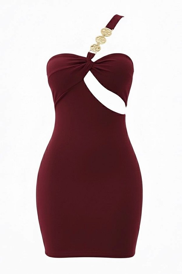 Vestido Mia - Cereja