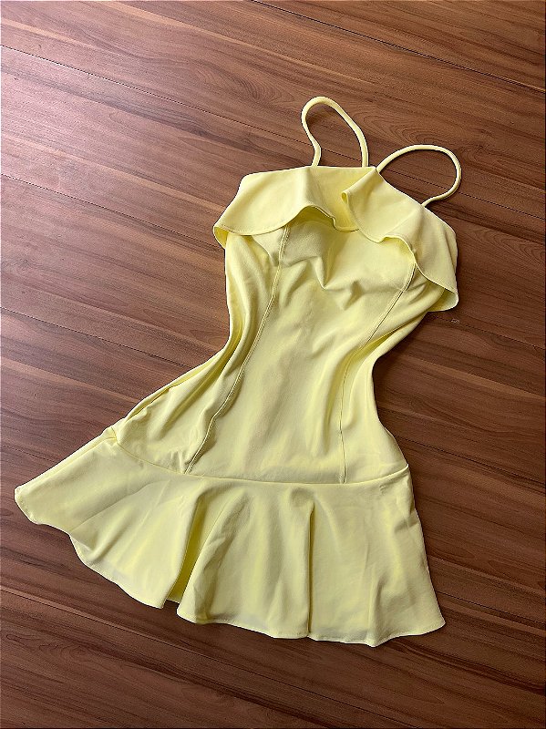 Vestido Telma - Amarelo