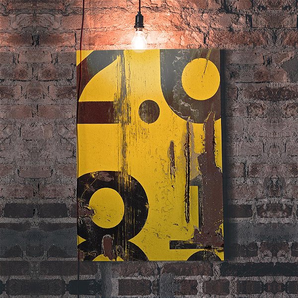 Placa Decorativa Numbers Paint