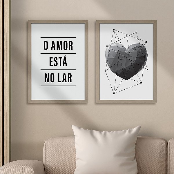 Quadro Decorativo - Jogo Amor