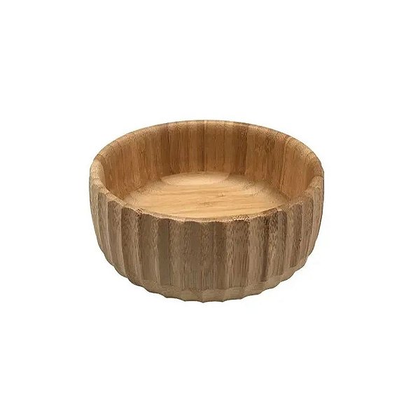 Bowl Canelado de Bambu Pequeno Oikos Natural