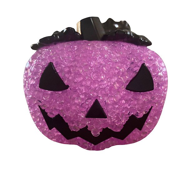 Mini Abajour De Led Formato Abobora Halloween Y888