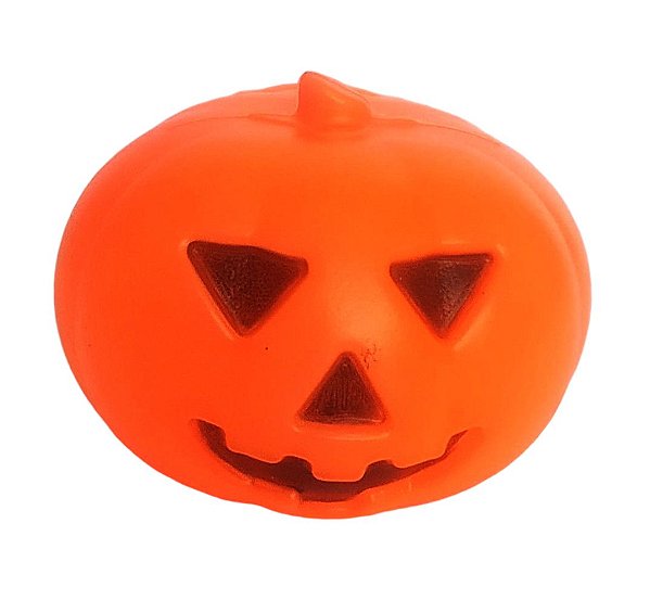 Lanterna Abóbora Halloween Com Vela Led