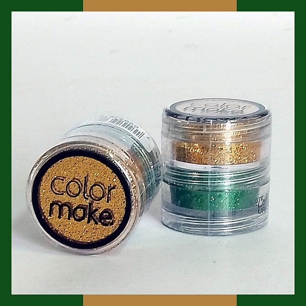 Colormake Kit Glitter  com 2 Cores