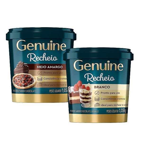 Recheio de Chocolate 1kg - Genuine