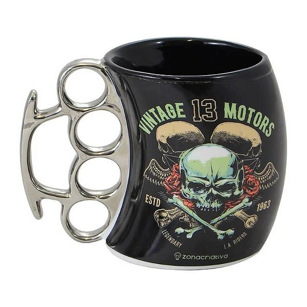 Caneca Soco Inglês Vintage Motors - Zona Criativa