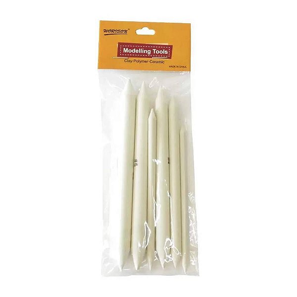 Esfuminho Para Desenho Kit Com 6 Unidades - Renk