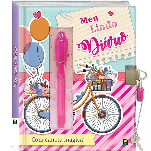Diário Com Caneta Mágica! Meu Lindo Diário Todolivro - BrasiLeitura