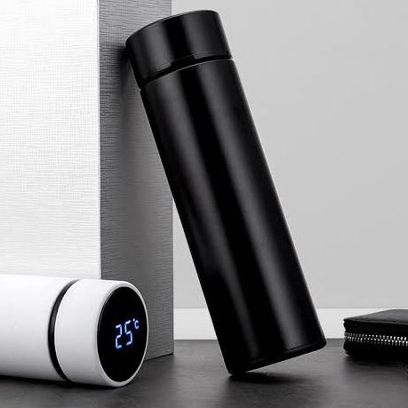 Garrafa Térmica Inteligente - Smart Cup com Display Touch Screen em Led Indicador de temperatura - 500ml