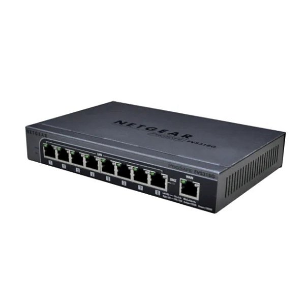 Firewall Netgear Prosafe 8 Portas Gigabit - Seminovo