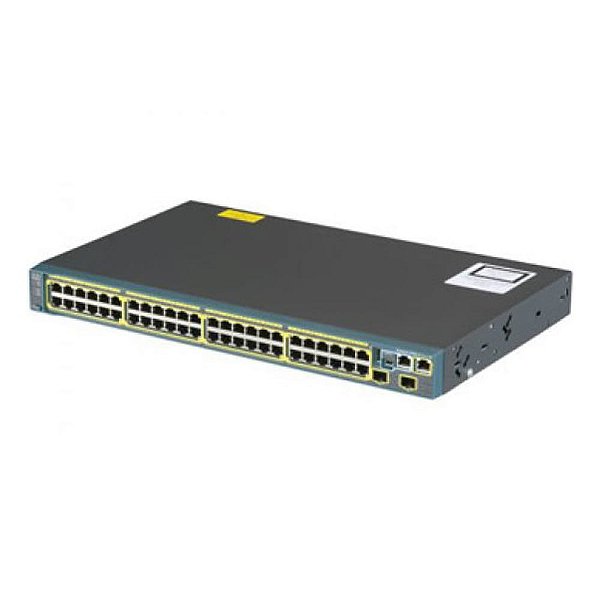 Switch Cisco WS-C2960S-48TS-S - 48x 1Gbps + 2x SFP - Seminovo