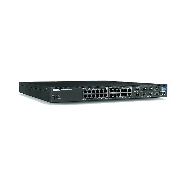 Switch Dell PowerConnect 6024 - 24x 1Gbps + 8x SFP - Seminovo