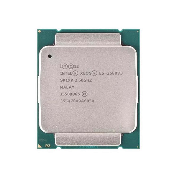 Processador Intel Xeon E5-2680 v3 | 2.50 GHz | 12 Cores - Cache de 35M - Seminovo