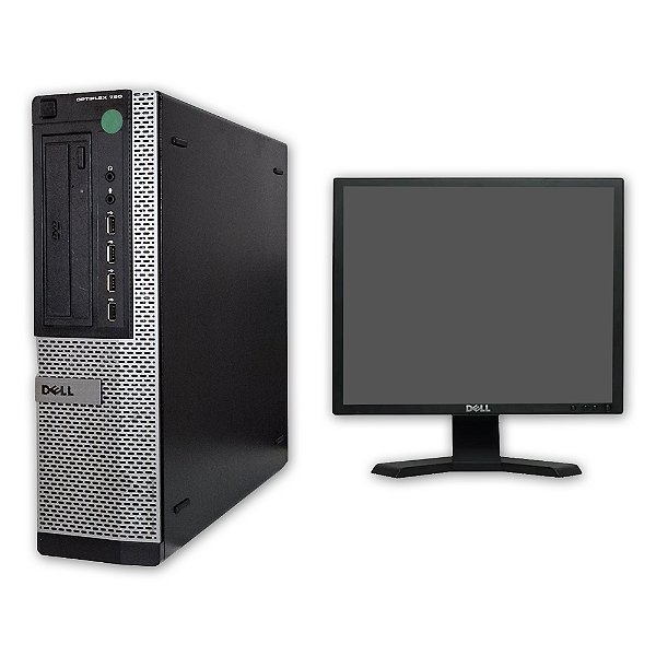 Computador Dell Optiplex 790 Core I3-2100 8Gb RAM SSD 240Gb - Seminovo