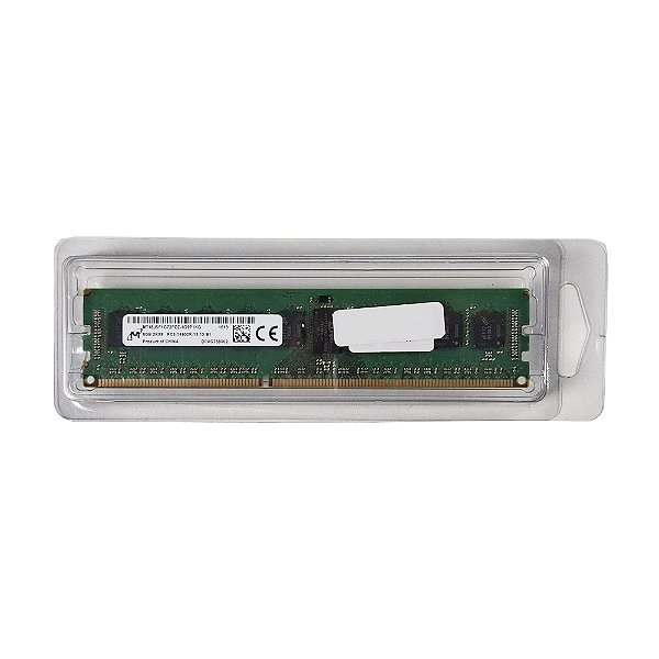 Memória RAM Micron 8GB DDR3 1866MHz ECC Registered PC3-14900R 2Rx8 - Seminovo