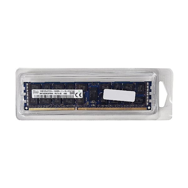 Memória RAM SK hynix 16GB DDR3L 1600MHz ECC Registered PC3L-12800R 2Rx4 - Seminovo