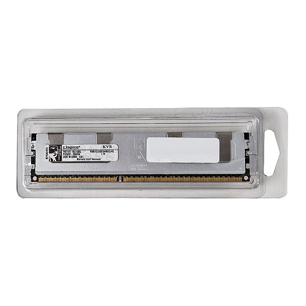 Memória RAM Kingston 4GB DDR3 1333MHz ECC Registered PC3-10600R 2Rx4 - Seminovo