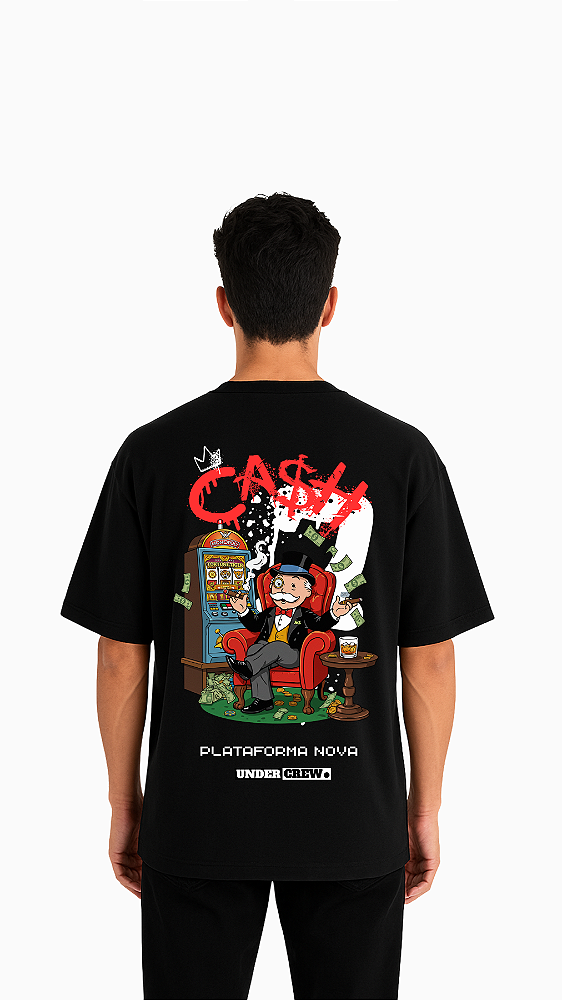 CAMISA OVERSIZED - PLATAFORMA NOVA - UNDER CREW