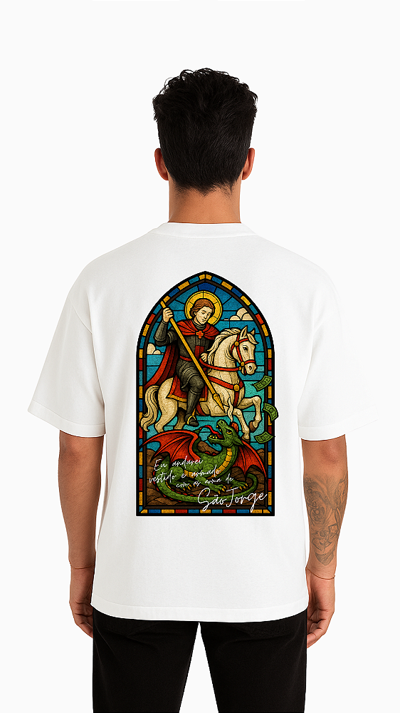 CAMISA OVERSIZED - SÃO JORGE - UNDER CREW