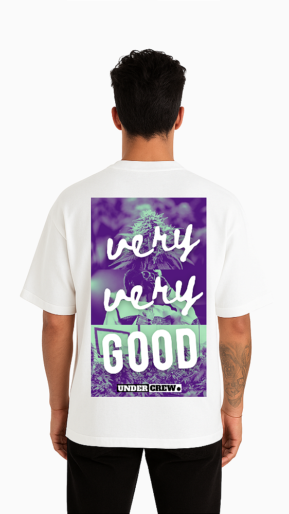 CAMISA OVERSIZED - VERY VERY GOOD  - UNDER CREW