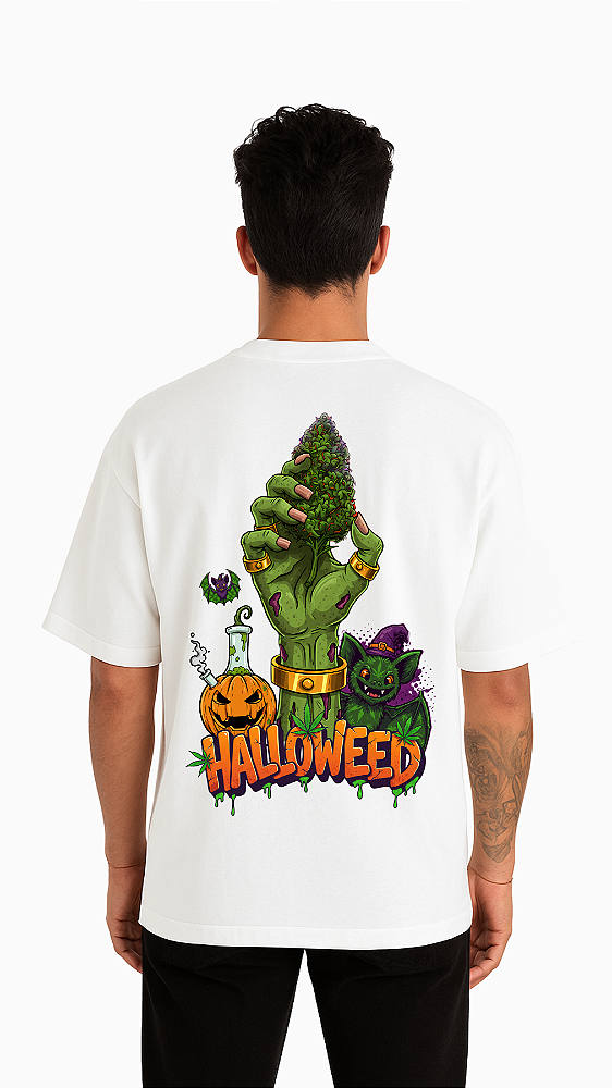 CAMISA OVERSIZED - HALLOWEED - UNDER CREW