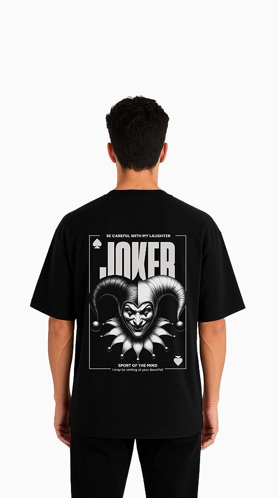 CAMISA OVERSIZED -  JOKER - UNDER CREW