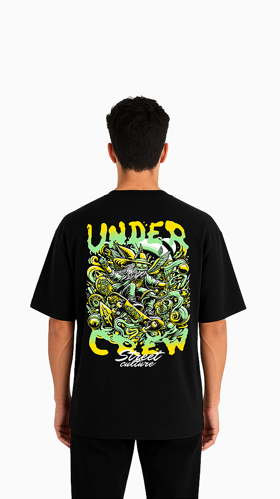CAMISA OVERSIZED - SKATERCONHA - UNDER CREW