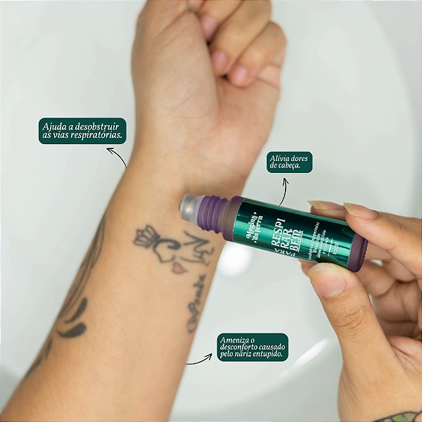 Rollon Blend Óleos Essenciais Respirar Bem