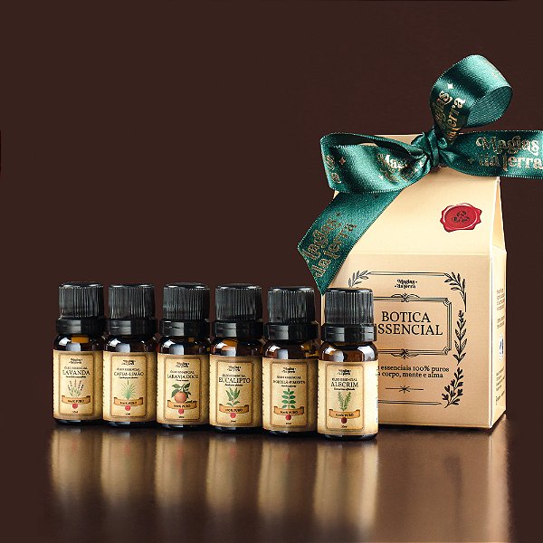 Kit Óleos essenciais Na Caixinha (6 óleos mais usados 100% puros)